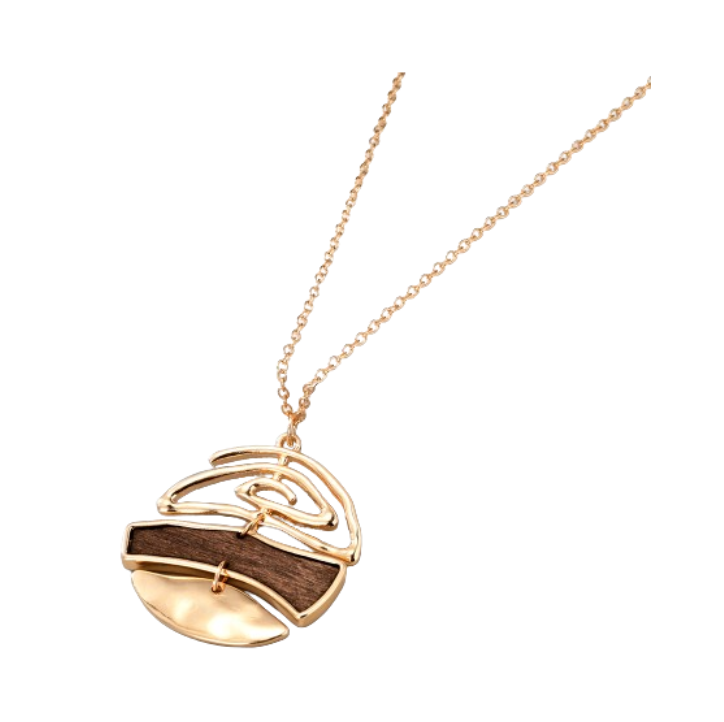 Wood Trails- Necklace