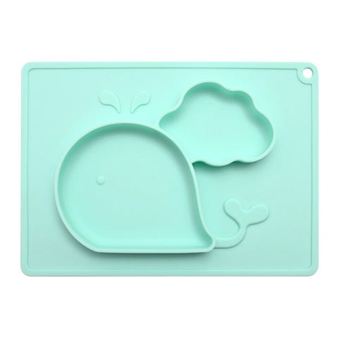 Whale Baby Placement Mat